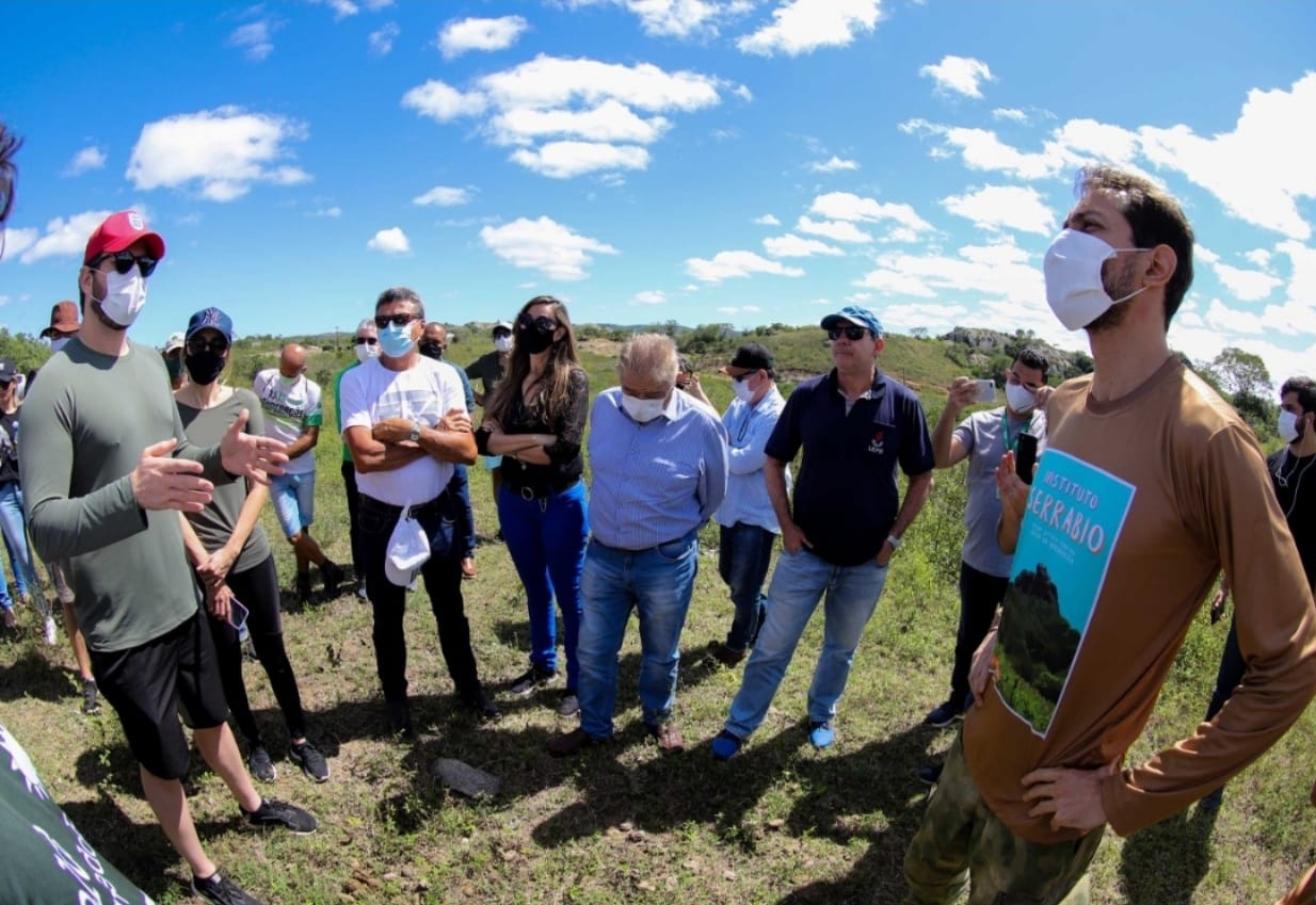 Bruno visita área reservada para o Parque do Poeta e aprofunda diálogo com ambientalistas sobre projeto de preservação e vocação turística