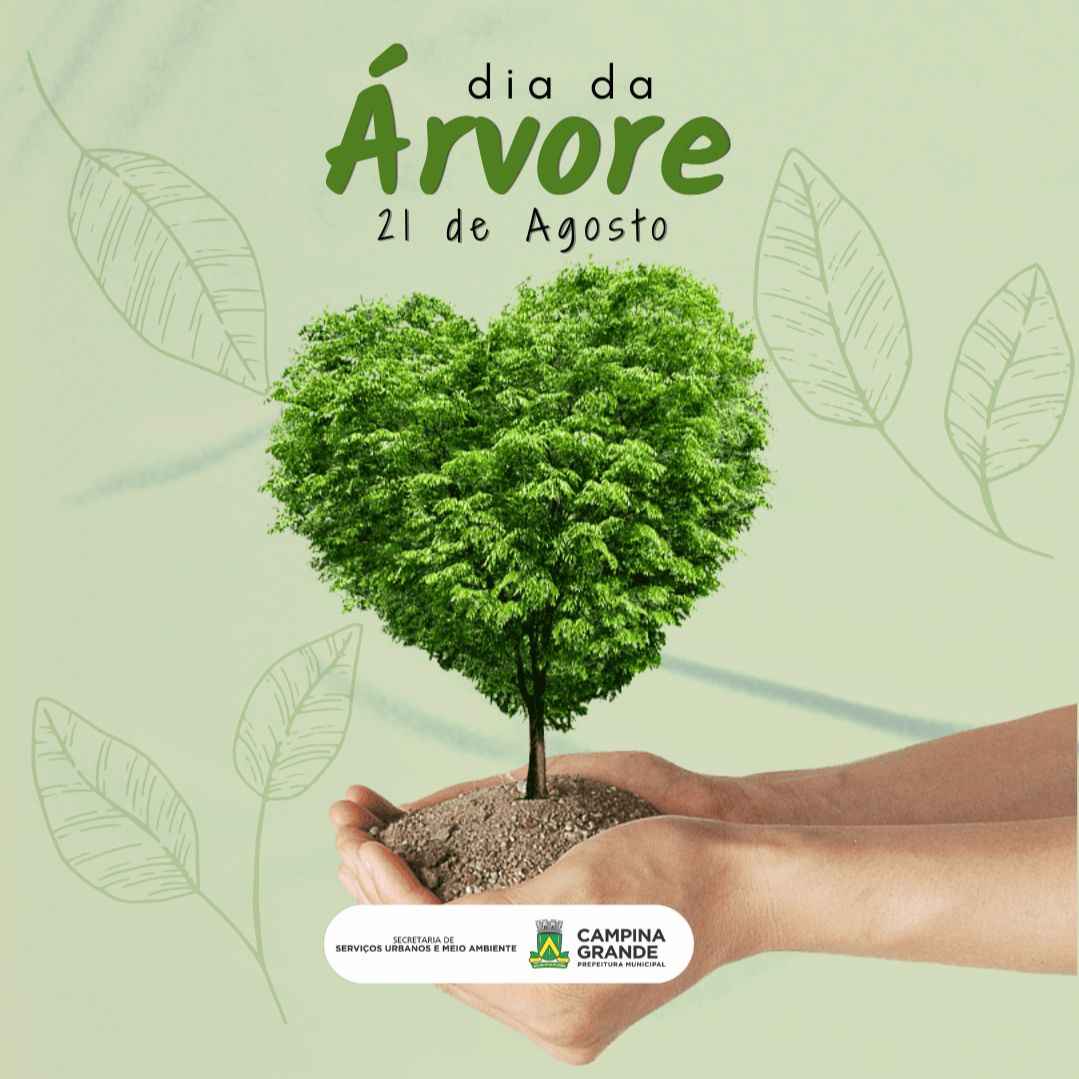 Prefeitura de Campina Grande vai comemorar Dia da Árvore com vasta programação