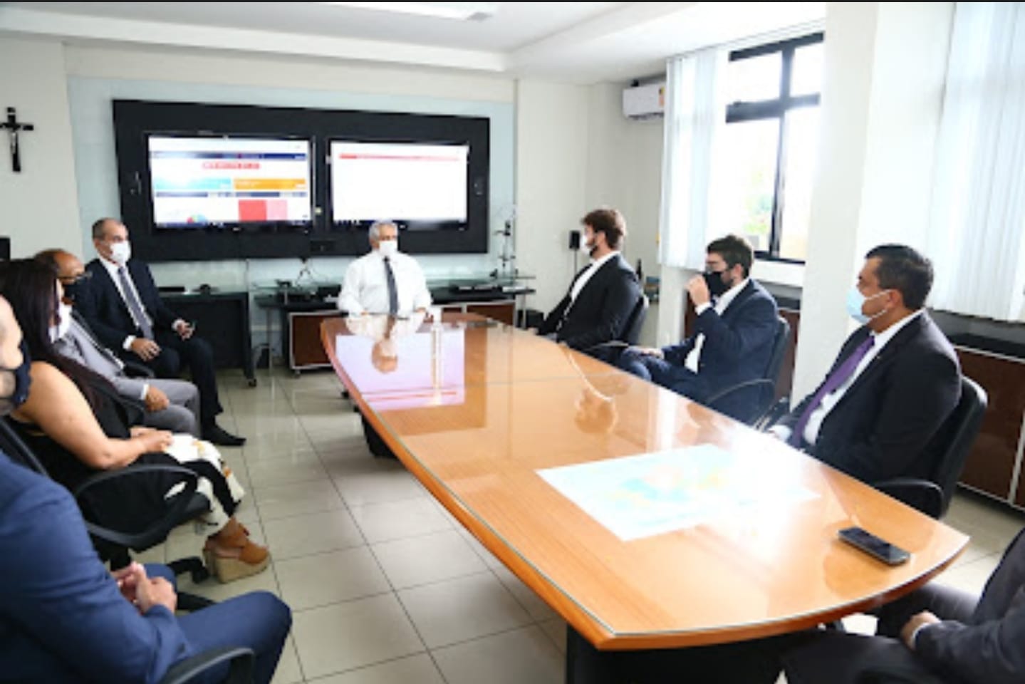 Bruno é recebido pelo presidente do TCE-PB e destaca o esforço pelo equilíbrio fiscal em Campina Grande