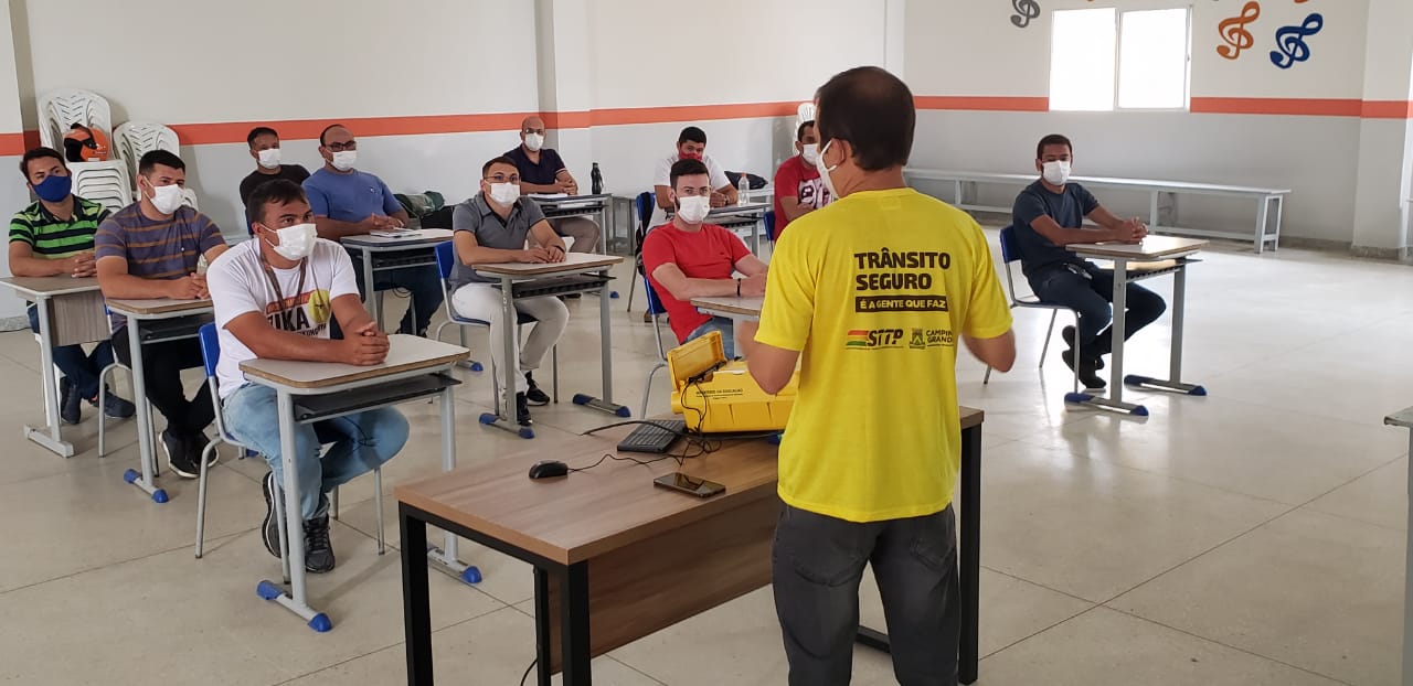 Agentes de trânsito da STTP ministram curso de formação no município de Cuité