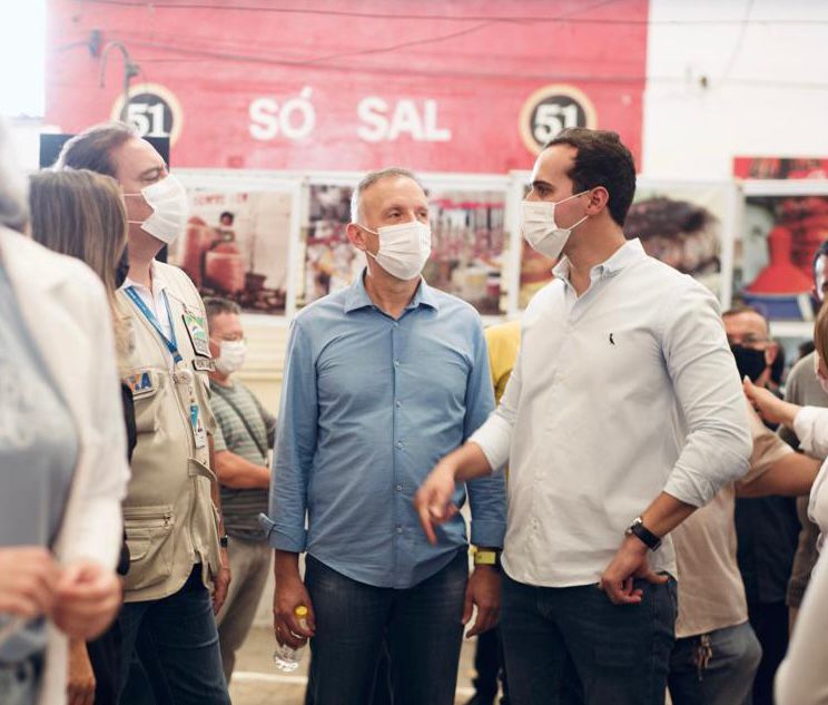 Em Campina Grande: Presidente da Caixa Econômica visita Feira Central e anuncia apoio da instituição a projetos da cidade