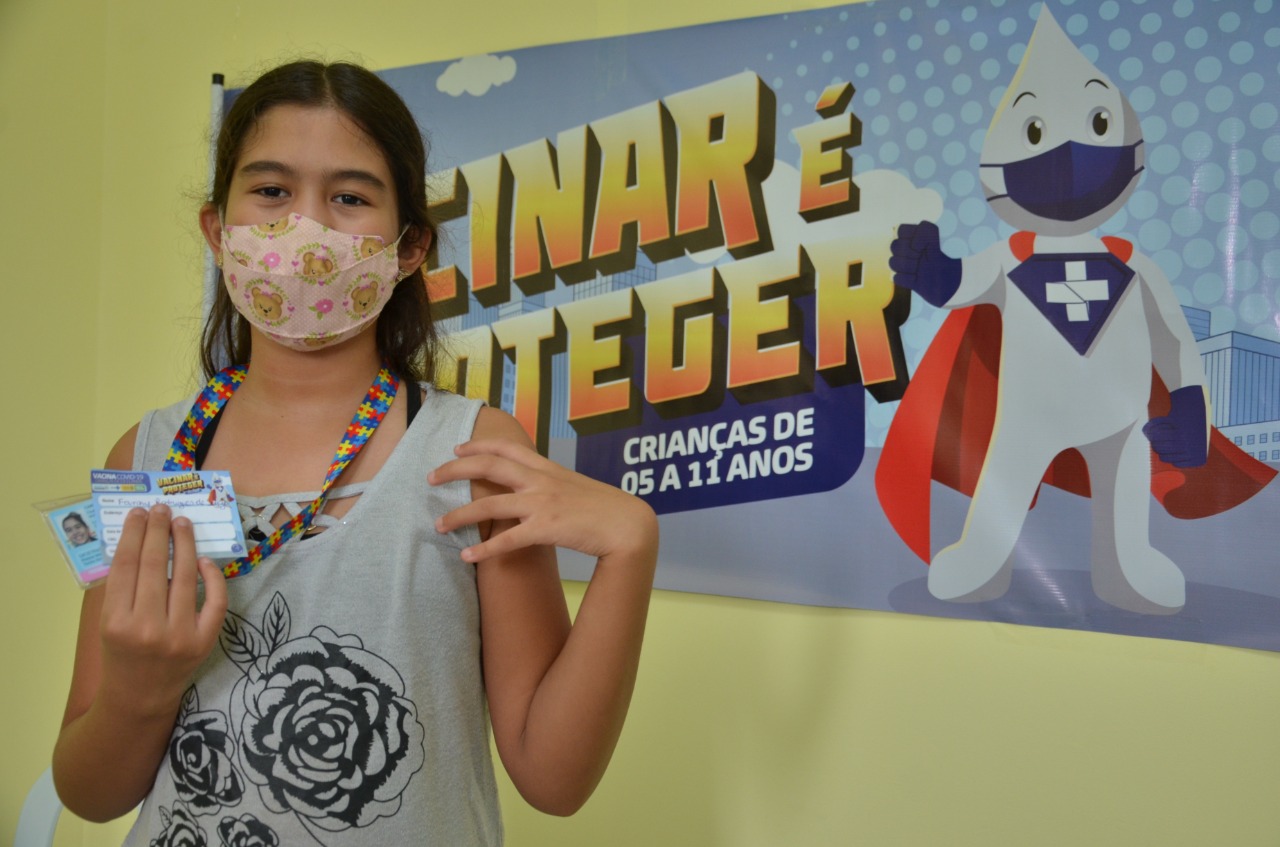 Campina Grande vacina crianças de 11 anos, sem comorbidades, nesta terça-feira