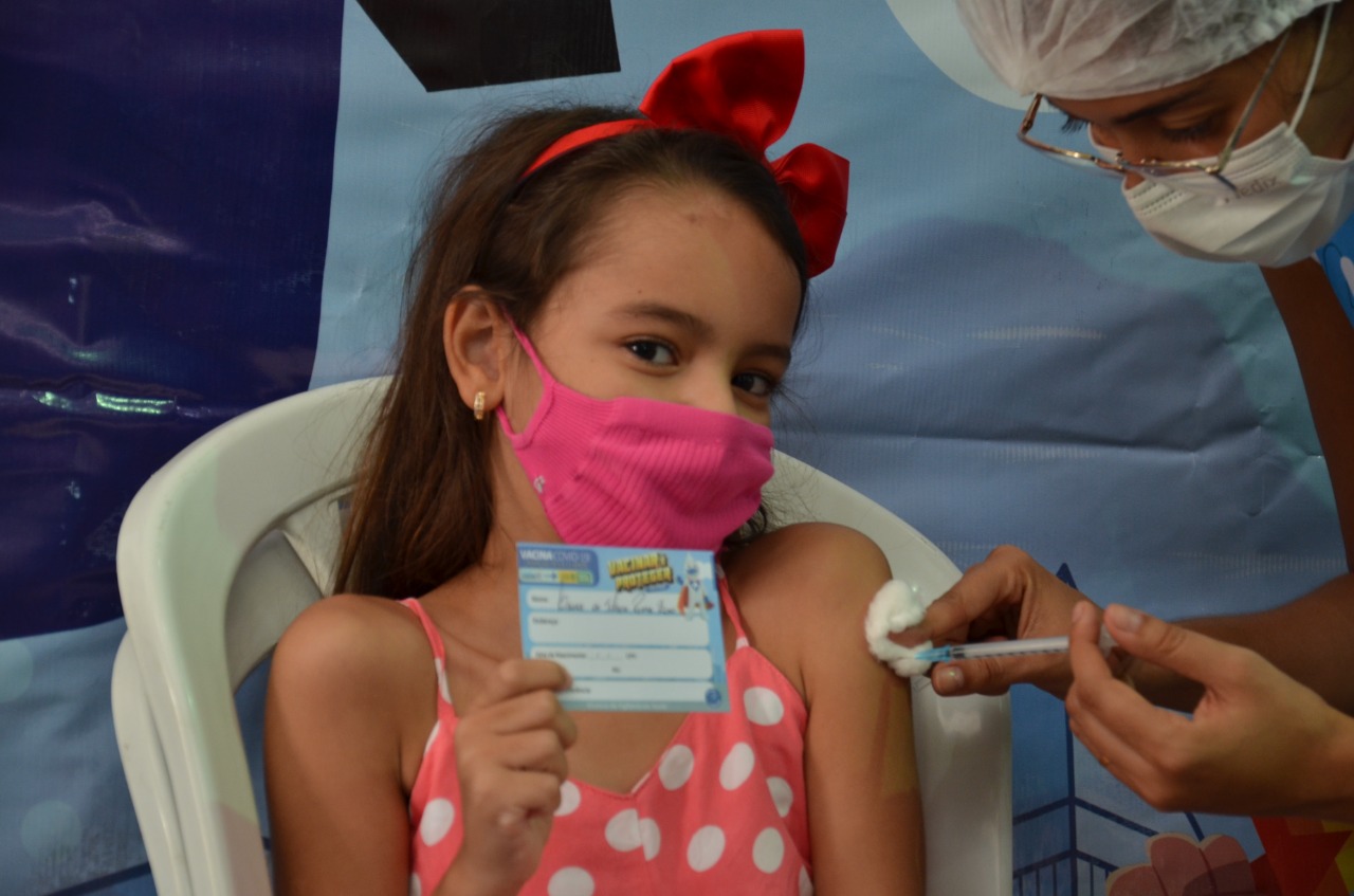 Campina Grande vacina crianças de 6 anos acima, nesta quinta-feira
