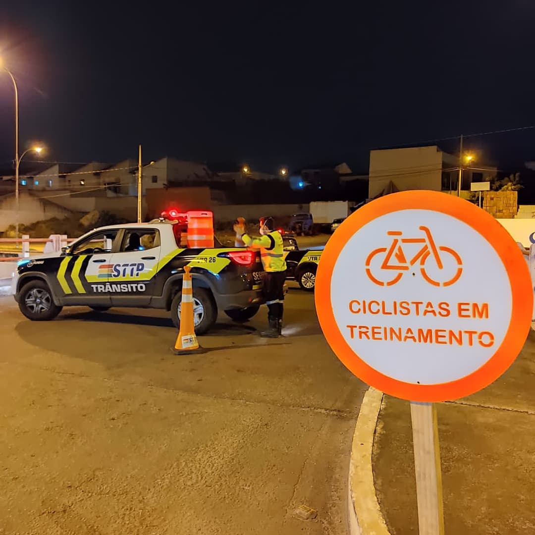 STTP retoma ações de interdição e canalização de avenidas para prática da caminhada e ciclismo