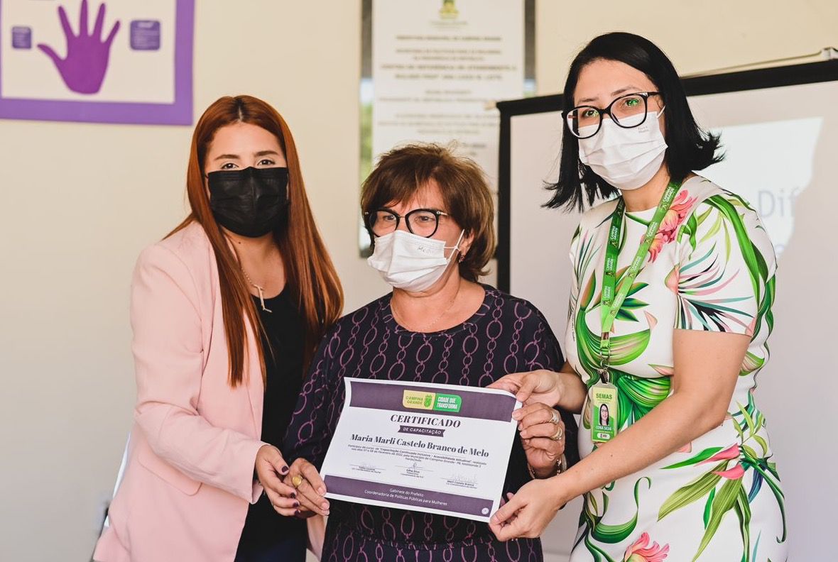 Servidores da Coordenadoria da Mulher participam de curso de Capacitação Continuada Inclusiva
