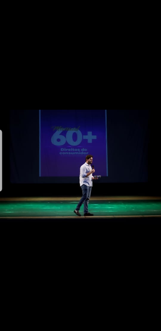 Bruno destaca a importância do idoso, durante lançamento do Manual 60+ do Procon Municipal