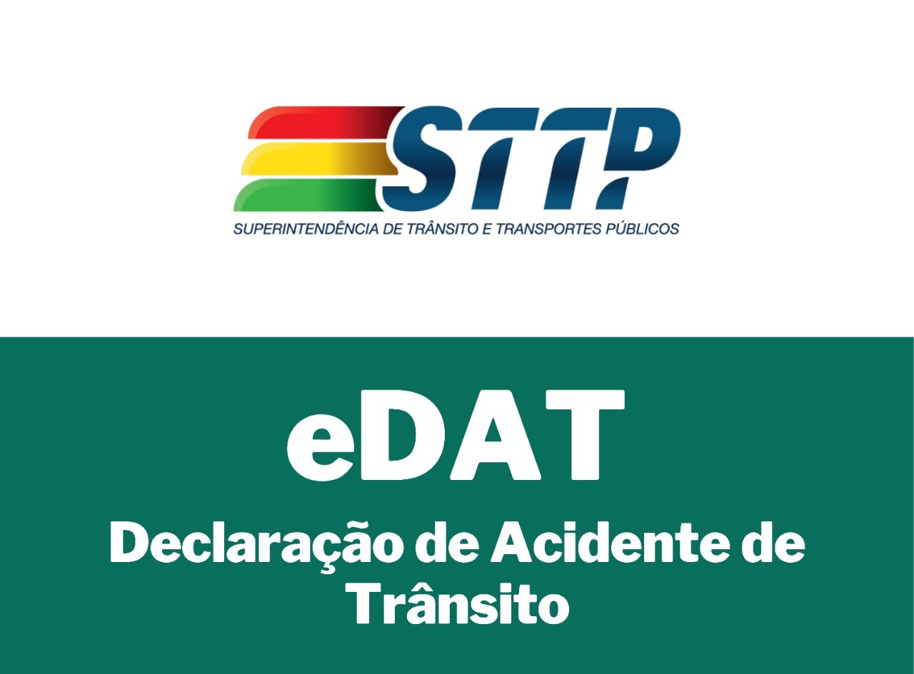 STTP disponibiliza sistema eletrônico eDAT para preenchimento da declaração de acidente de trânsito sem vítima
