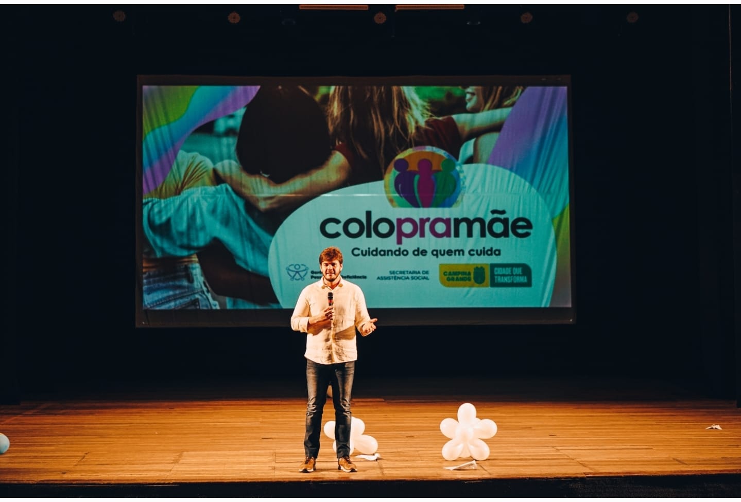 Bruno lança o projeto Colo Pra Mãe e reafirma compromisso em tornar Campina Grande cidade modelo de inclusão social
