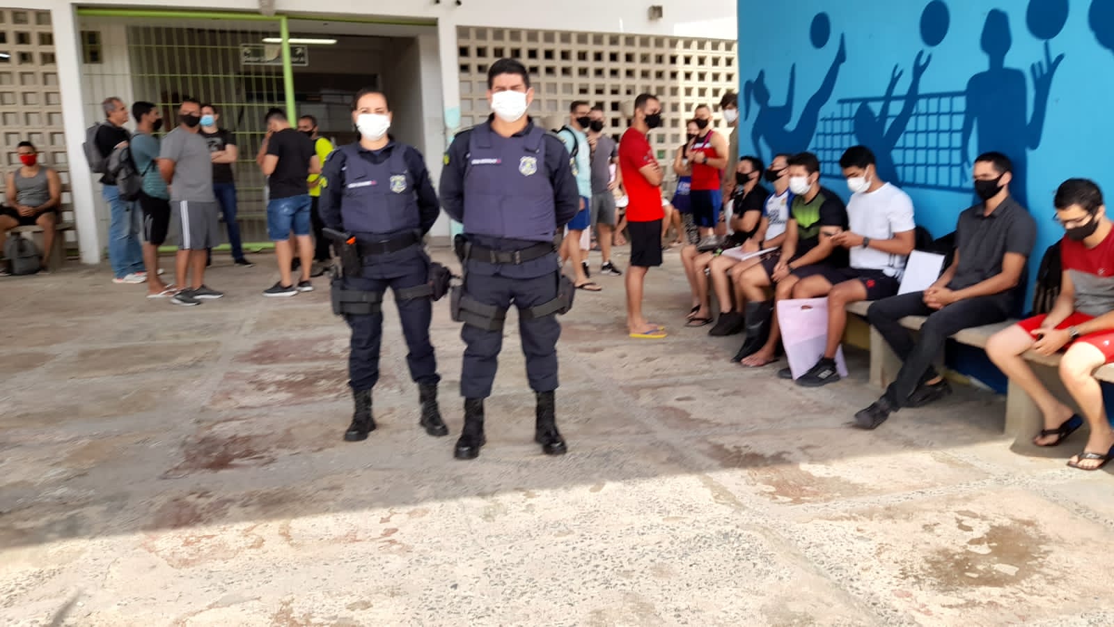 Candidatos ao Concurso da Guarda Civil participam de Exame Médico para Avaliação de Saúde