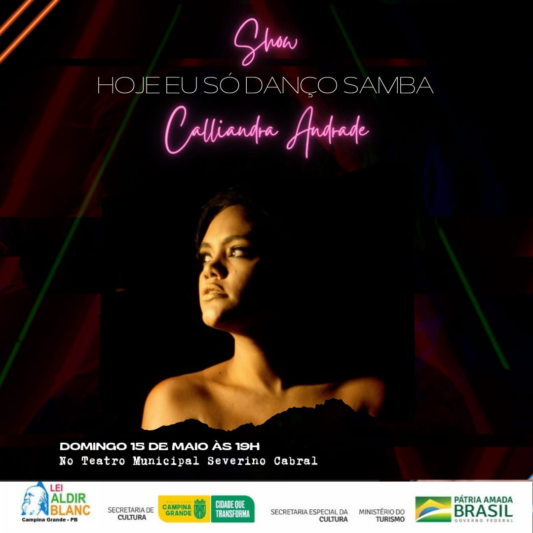 Noite do Samba: Teatro Municipal receberá dois shows neste domingo