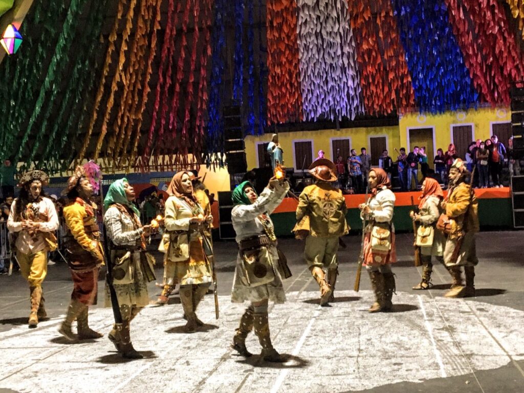 Encontro de Grupos Folclóricos reuniu quatro representantes de Campina Grande nesta quinta-feira