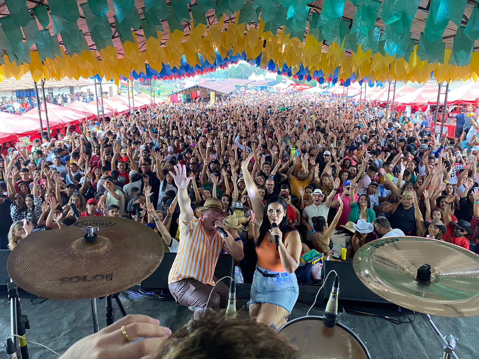 São João de Galante vai até dia 17 de julho e quase 8 mil forrozeiros passaram pela festa no último domingo