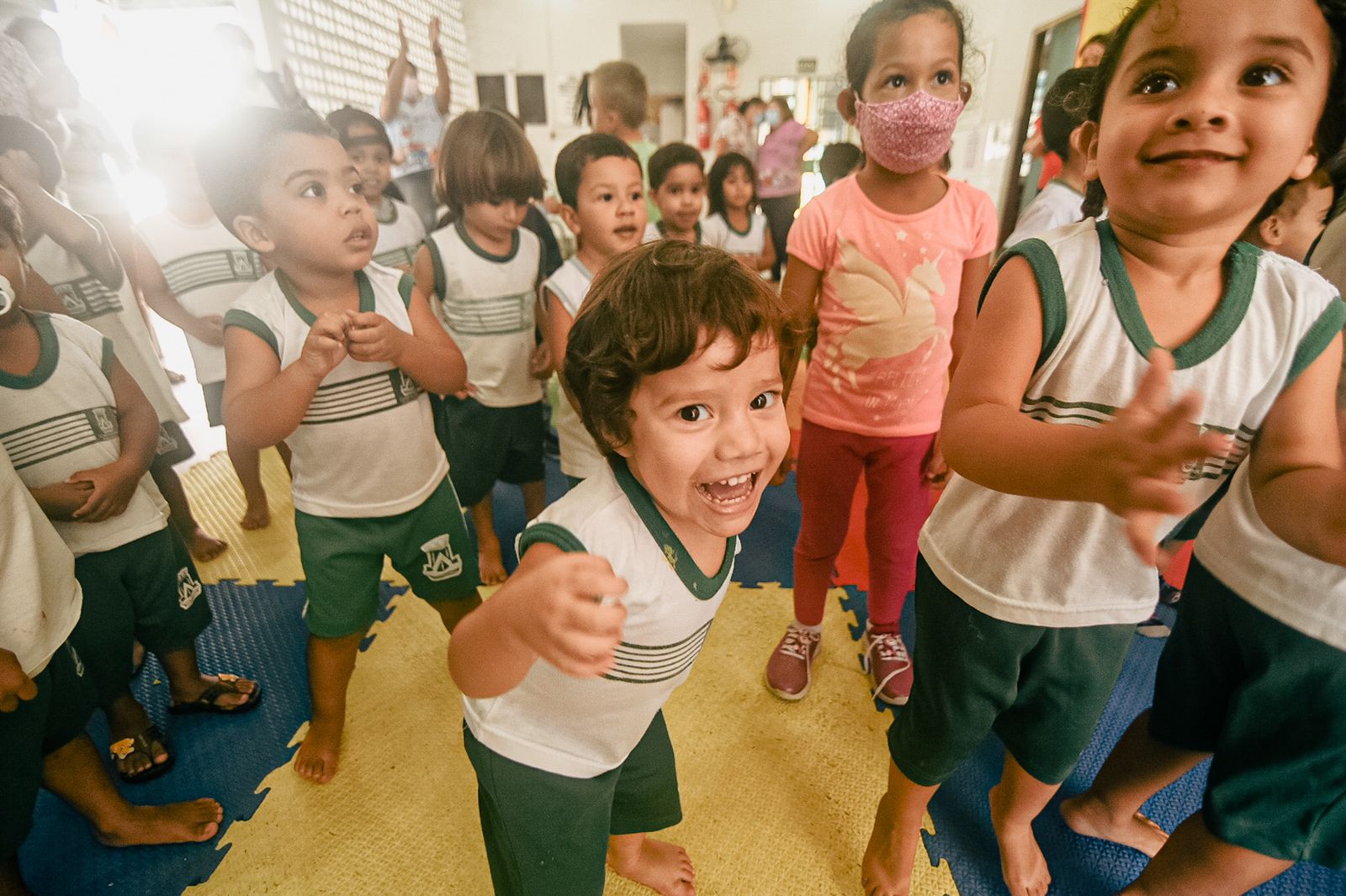 Projeto “Lá e Cá, Vamos Brincar” leva atividades da Brinquedoteca para unidades da Rede Municipal