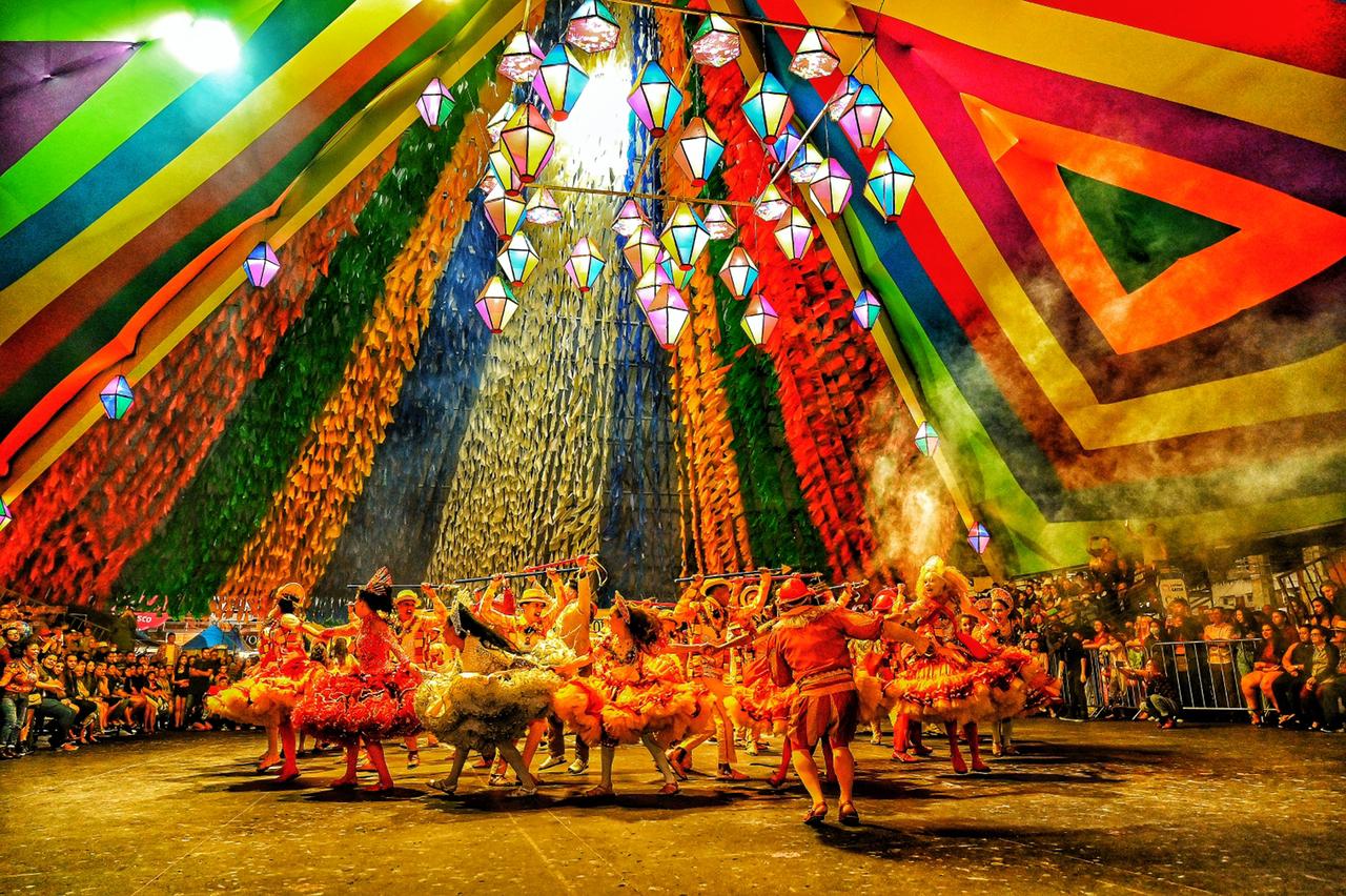 Do Maracatu ao Xaxado: Pirâmide do Parque do Povo recebe quadrilhas e grupos folclóricos na última sexta-feira do São João 2022