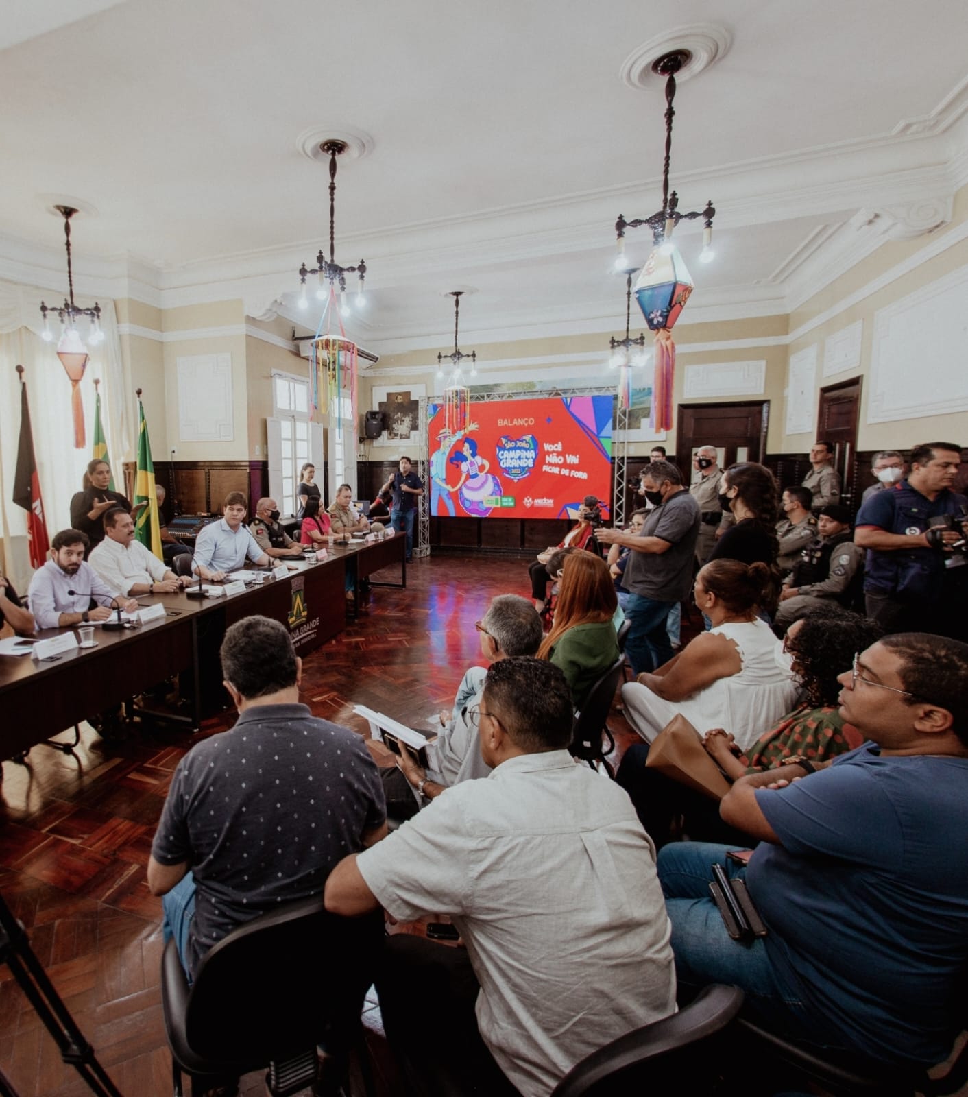 Bruno apresenta balanço positivo do Maior São João do Mundo e anuncia para este mês início do planejamento para a 40ª edição da festa, em 2023