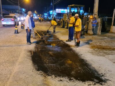 Prefeitura de Campina Grande já recuperou 7.000 m² da malha viária urbana e rural