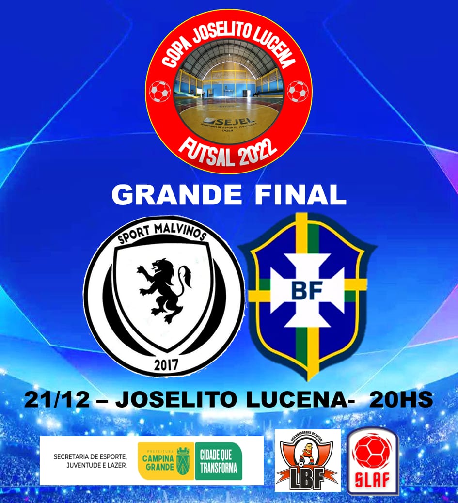 DECISÃO – Copa Joselito Lucena de Futsal reunirá clássico do bairro das Malvinas, na grande final