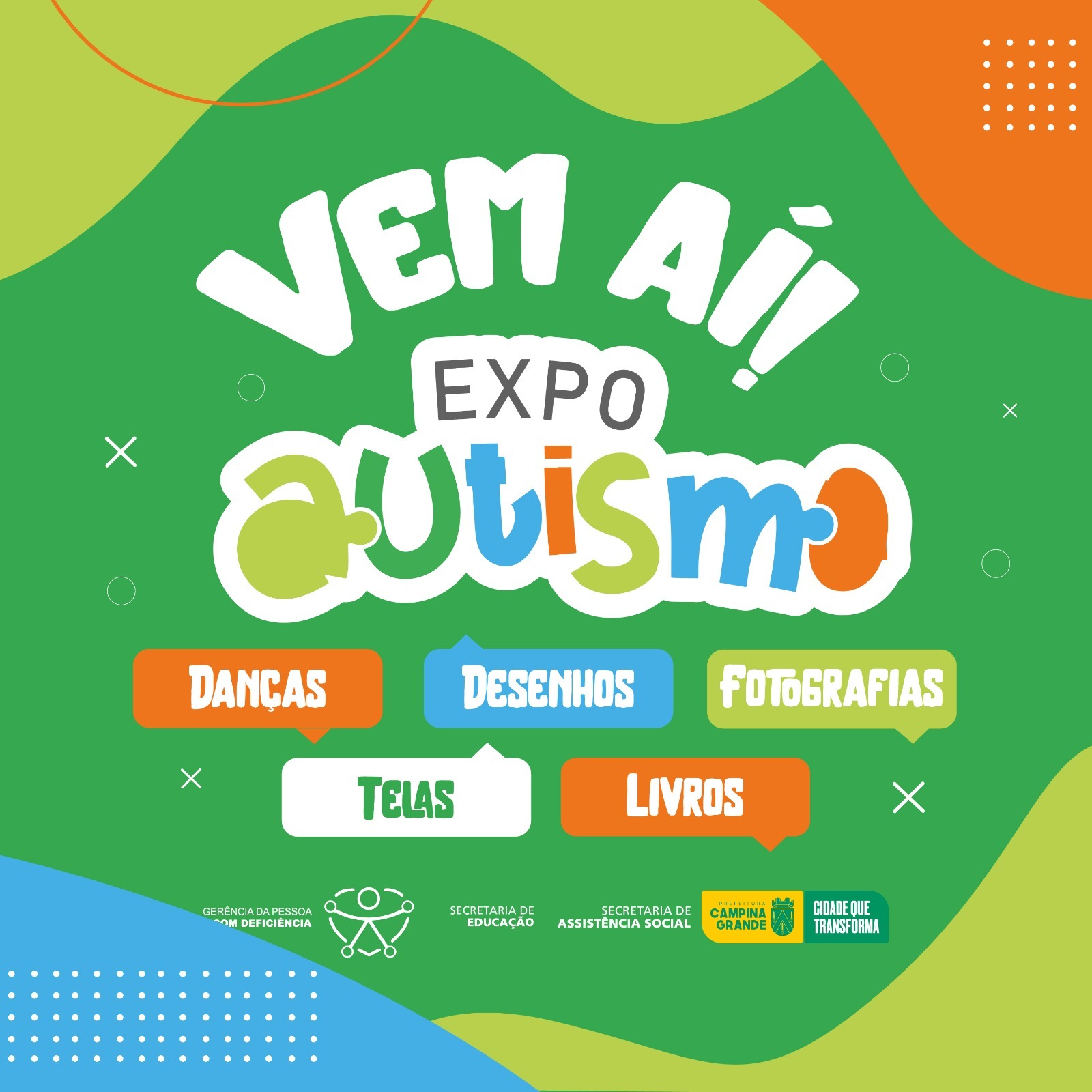 Prefeitura de Campina Grande está ultimando preparativos para 1ª Edição do Expoautismo