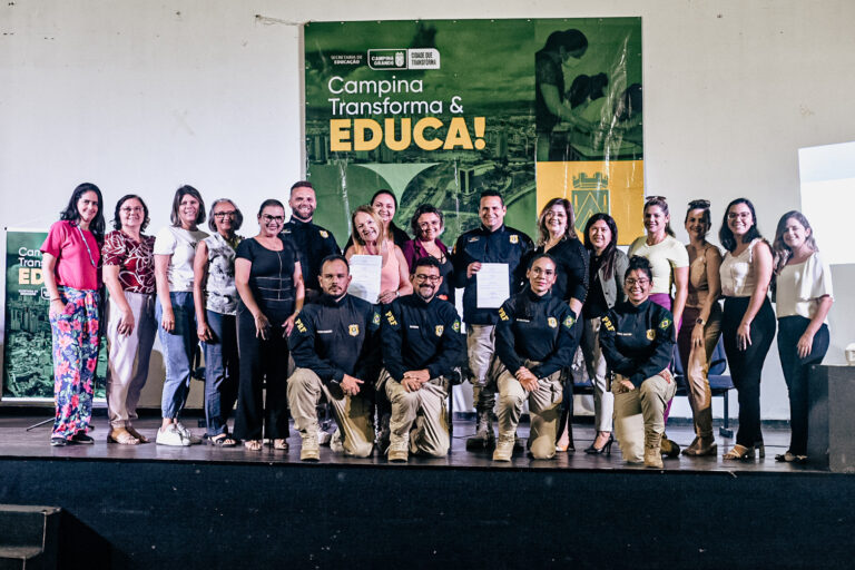 Prefeitura de Campina Grande renova parceria com o projeto Educar PRF