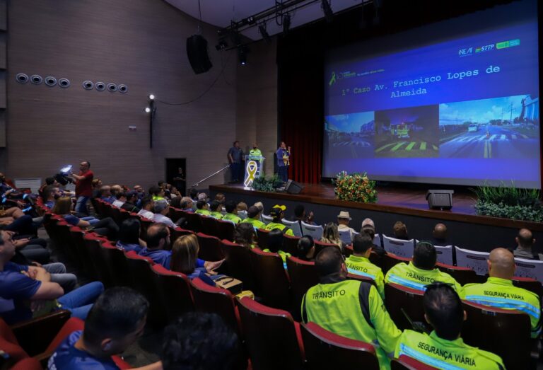 STTP promove a abertura da Campanha Maio Amarelo com participação do Secretário Nacional de Trânsito