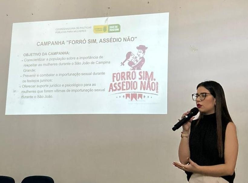 Coordenadoria da Mulher da Prefeitura de Campina Grande realiza capacitação para os comerciantes do Maior São João do Mundo