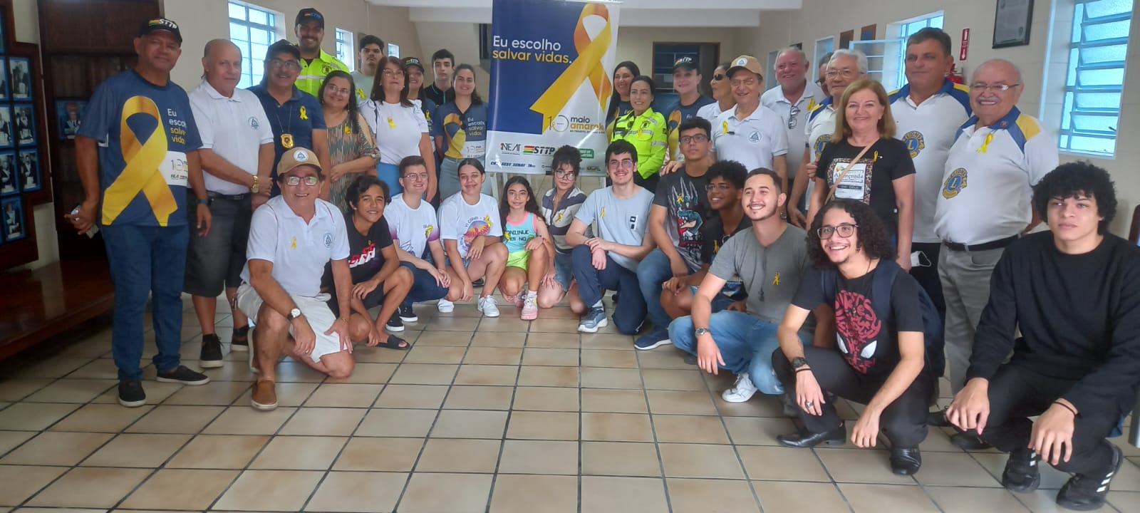 Maio Amarelo: Maçonaria e Lions participam de comando educativo e alertam para os acidentes de trânsito
