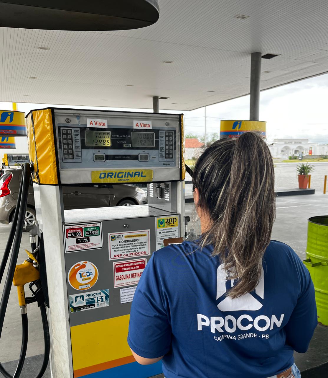 Procon-CG: Após redução aplicada pela Petrobras, preço do litro do diesel recua 3,98% e da gasolina 2,07% em Campina Grande