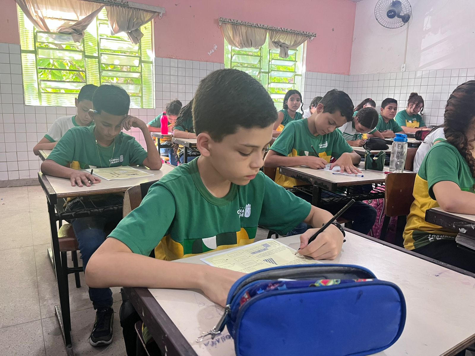 Estudantes da Rede Municipal de Campina Grande fazem 1ª fase da Obmep