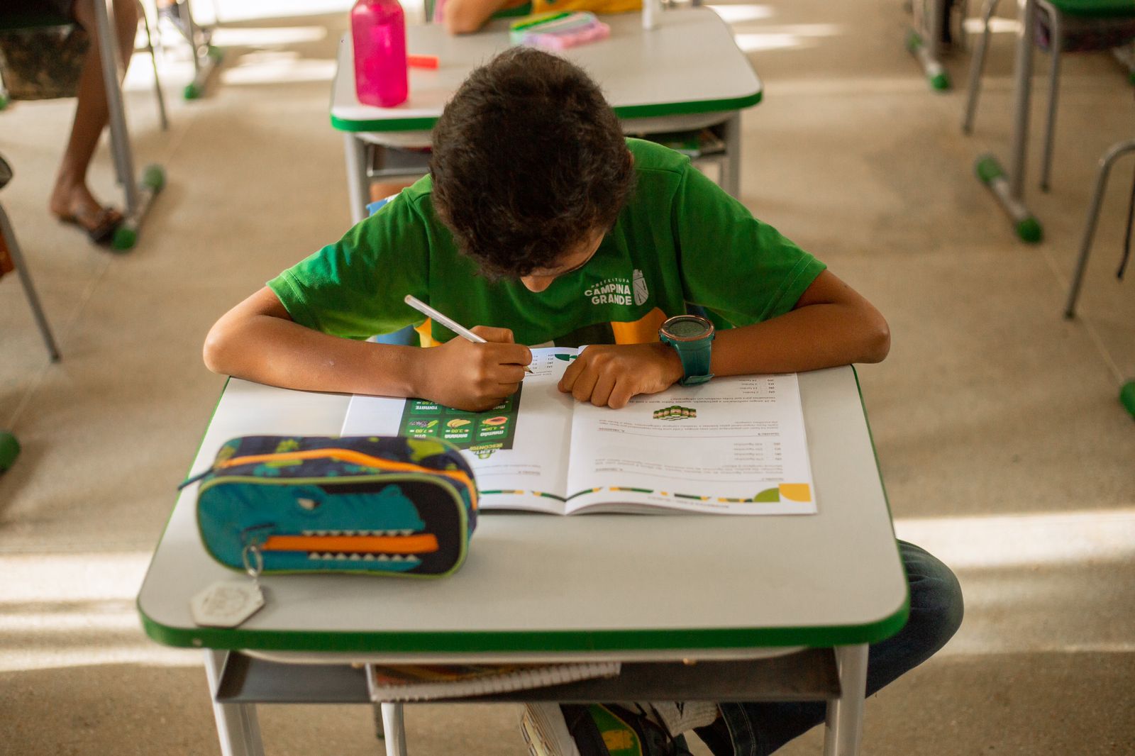 Provas de avaliação da aprendizagem são aplicadas para mais de 3 mil estudantes da Rede Municipal