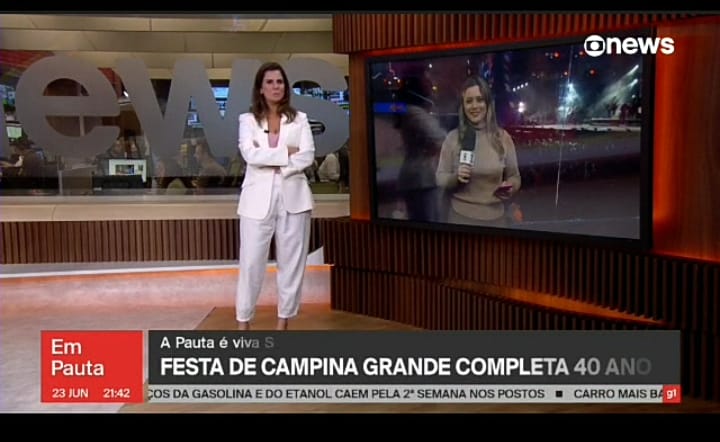 Programa Em Pauta, da Globonews, mostra o auge da edição 2023 d’O Maior São João do Mundo