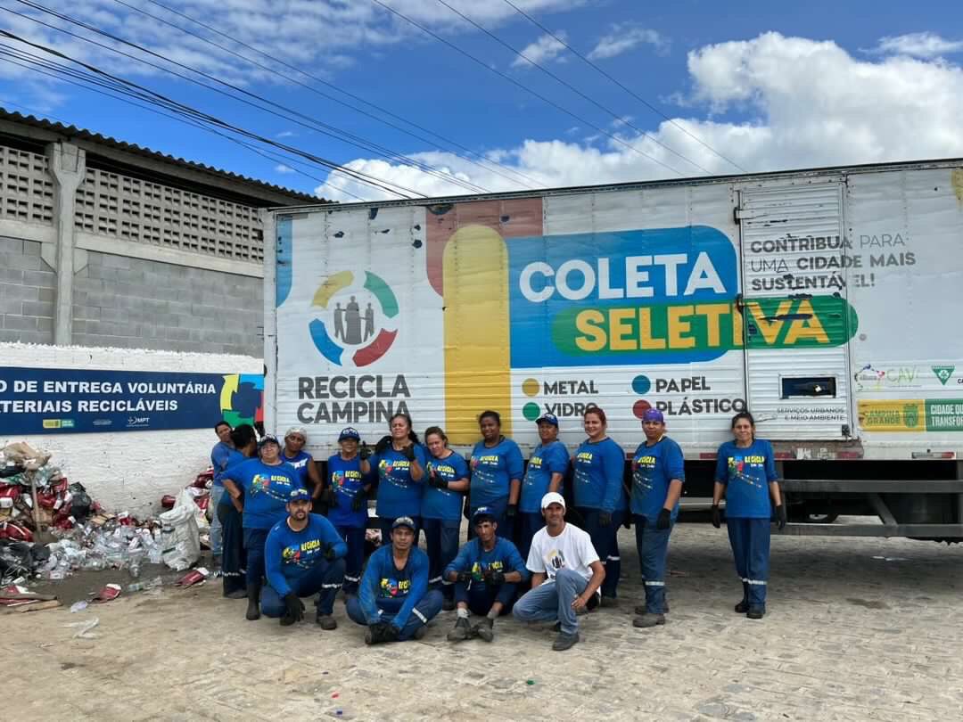 Recicla São João bate recorde e garante renda de R$ 3 mil para cada um dos 50 trabalhadores do projeto da Prefeitura de Campina Grande