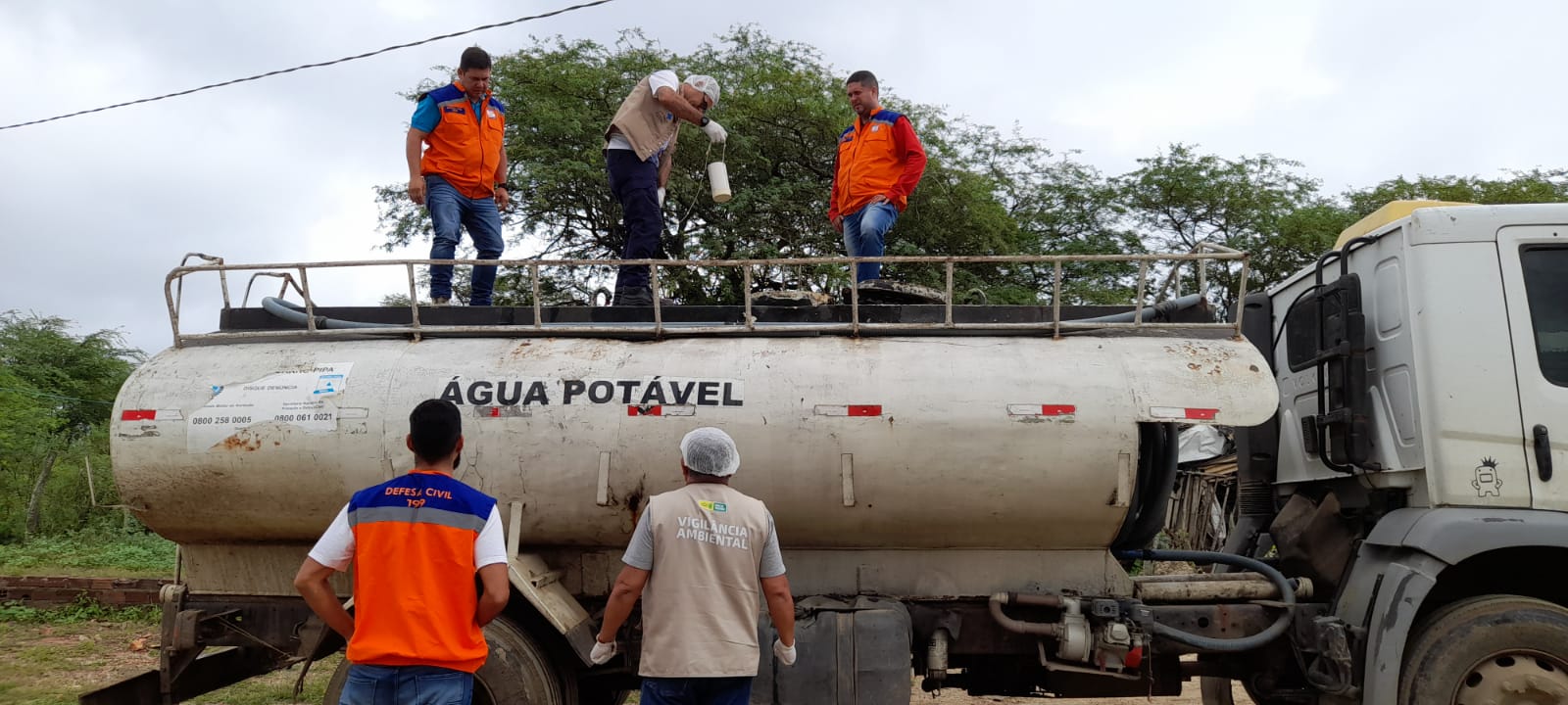 Operação Carro-Pipa distribui água potável em 58 comunidades da Zona Rural de Campina Grande