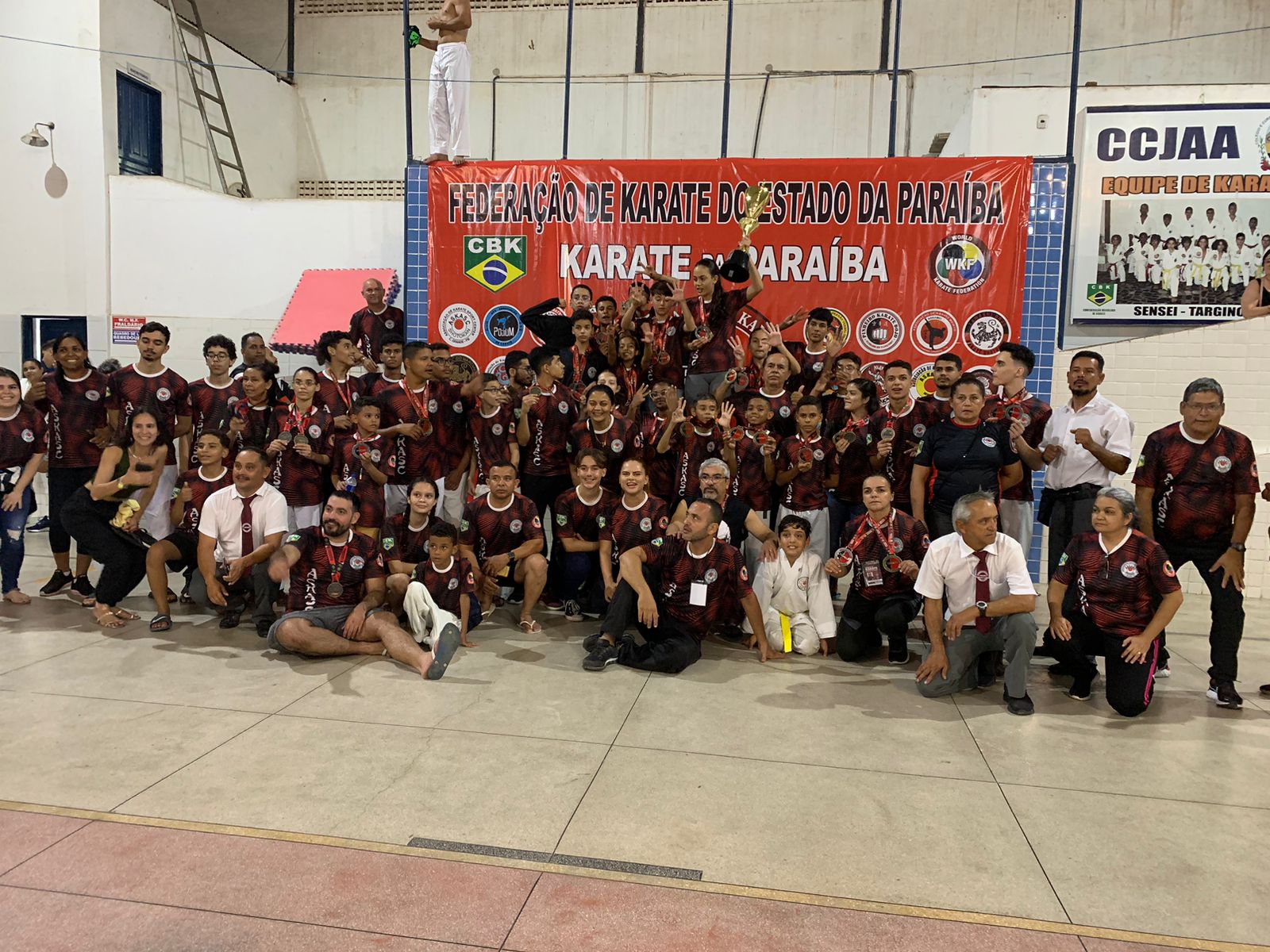 Equipe de Karatê da Vila Olímpica Plínio Lemos conquista Octacampeonato Paraibano da modalidade