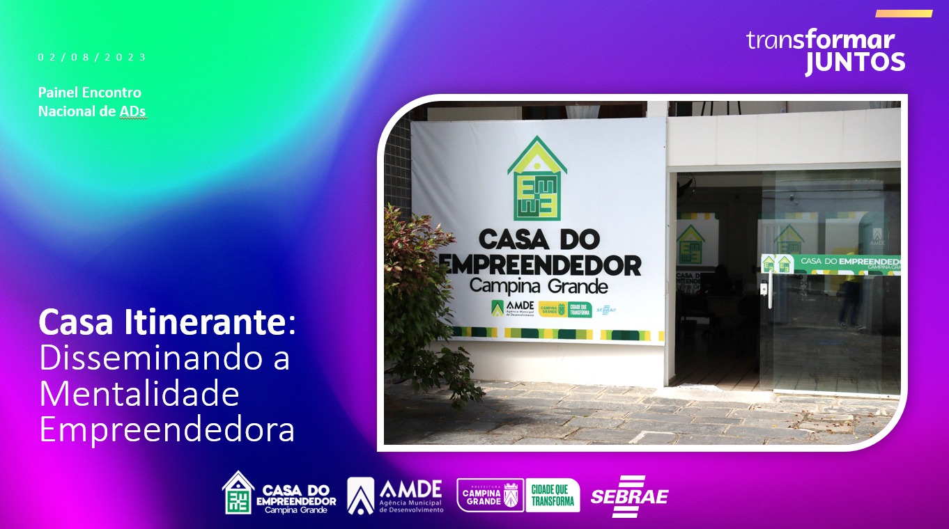 Campina Grande apresenta projeto inovador no evento Transformar Juntos 2023 em Brasília