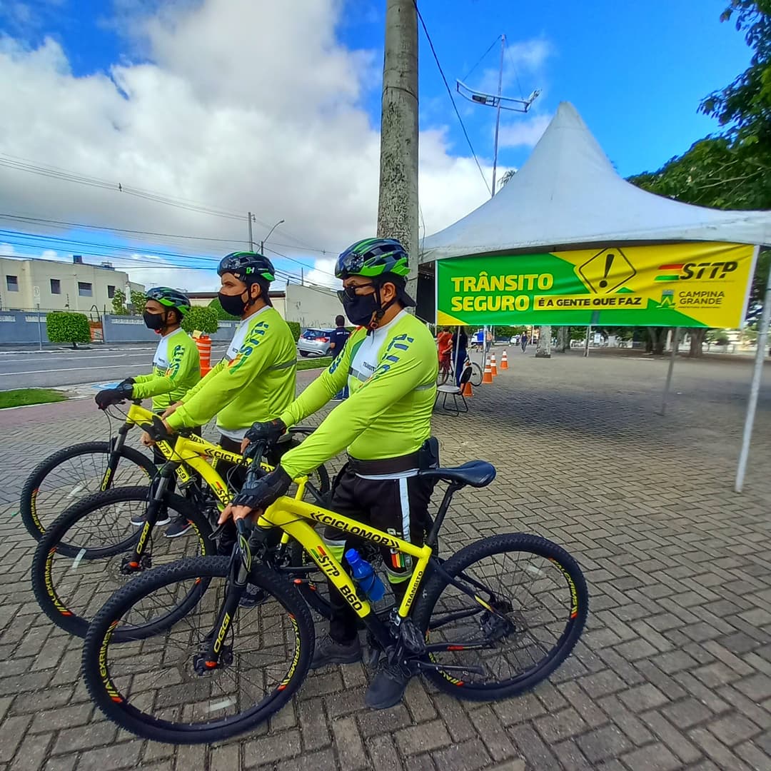 STTP vai realizar campanhas educativas para disciplinar uso de bicicletas elétricas no entorno do Açude Velho