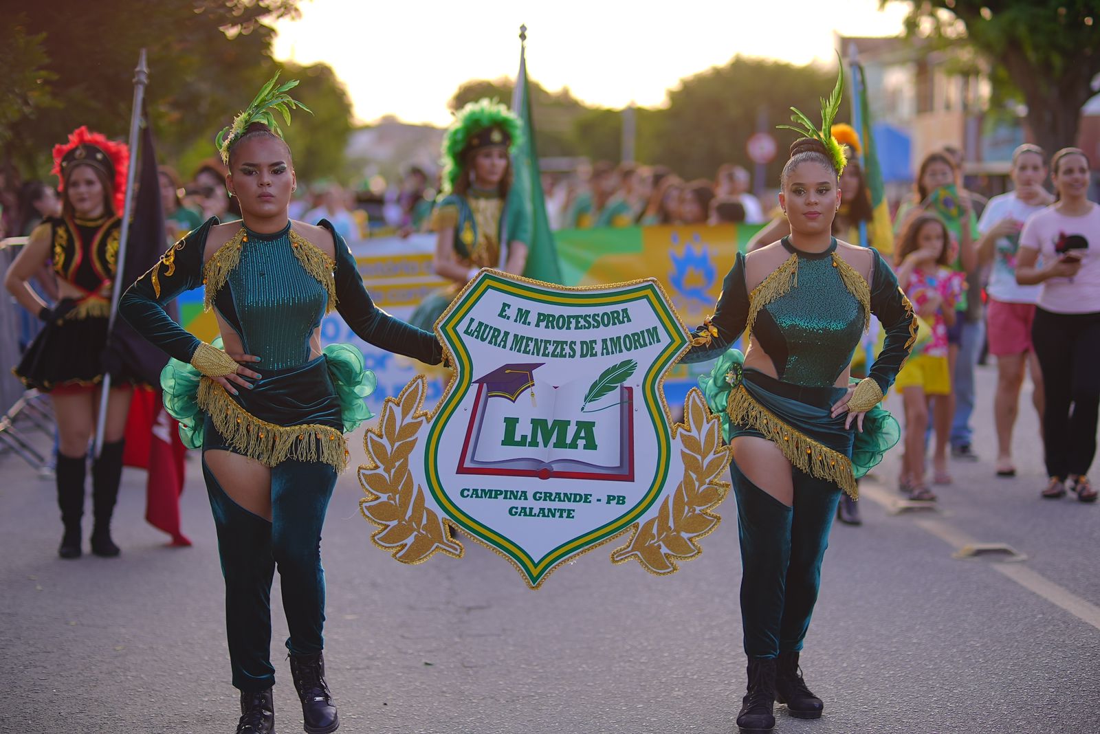 Homenagem à estudante Maria Victória marca desfile cívico, neste domingo, no distrito de Galante