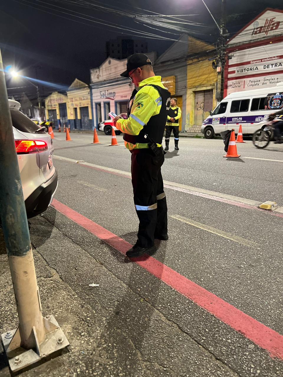 STTP participa de blitz da operação “Lei Seca” nesta quarta-feira, em Campina Grande