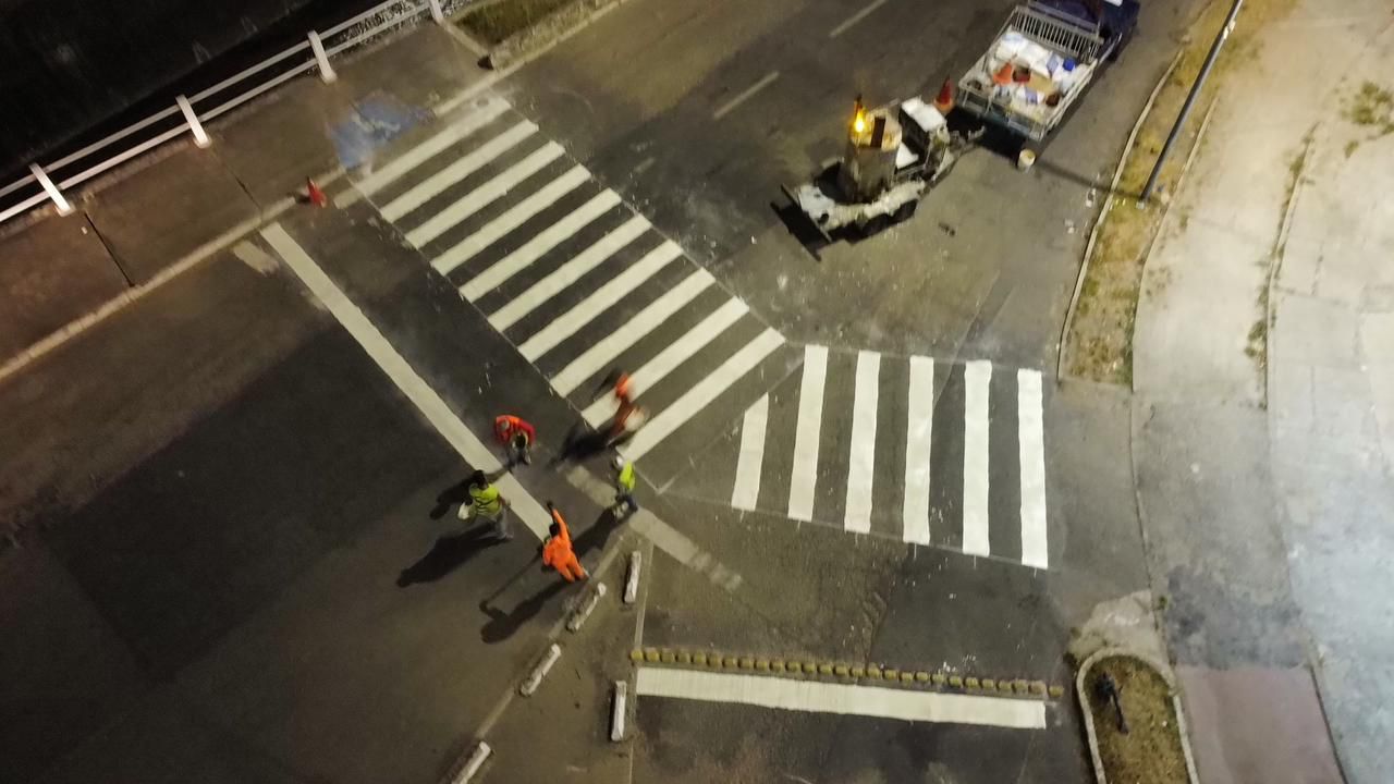 STTP inicia programa de implantação e revitalização de 500 faixas de pedestres nas vias de Campina