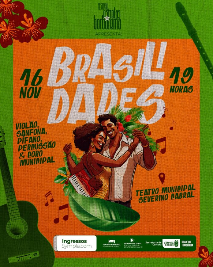 Abertura do Festival Estrelas da Borborema acontece hoje no Teatro Municipal Severino Cabral