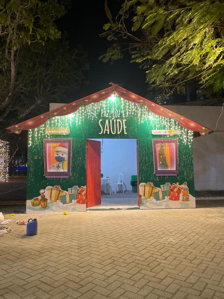 Natal Iluminado: Secretaria de Saúde vai disponibilizar barraca de serviços no espaço do evento