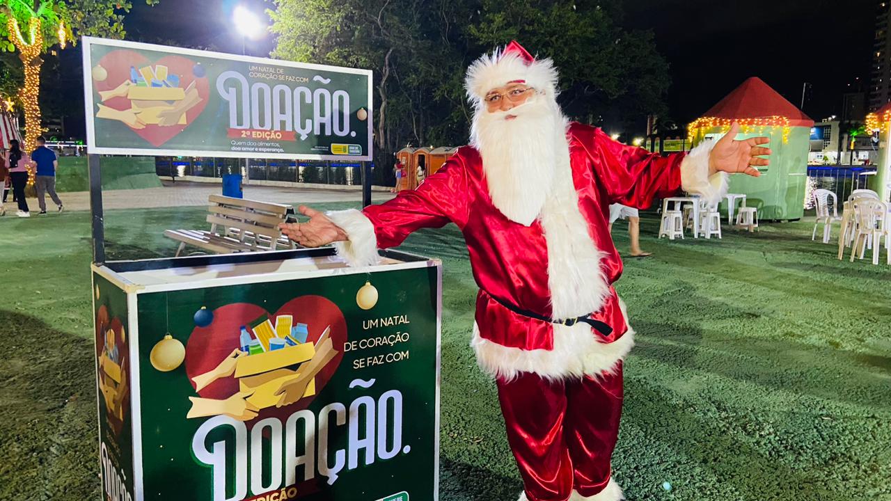 NATAL ILUMINADO: Prefeitura de Campina lança campanha natalina para arrecadação de alimentos e outros itens, através da Assistência Social