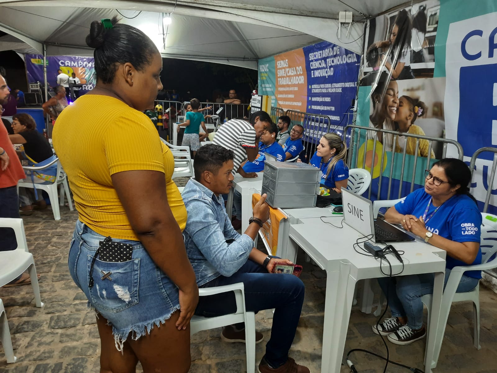 Sine Municipal apresenta balanço de atendimentos no último Campina Bem Cuidada de 2023