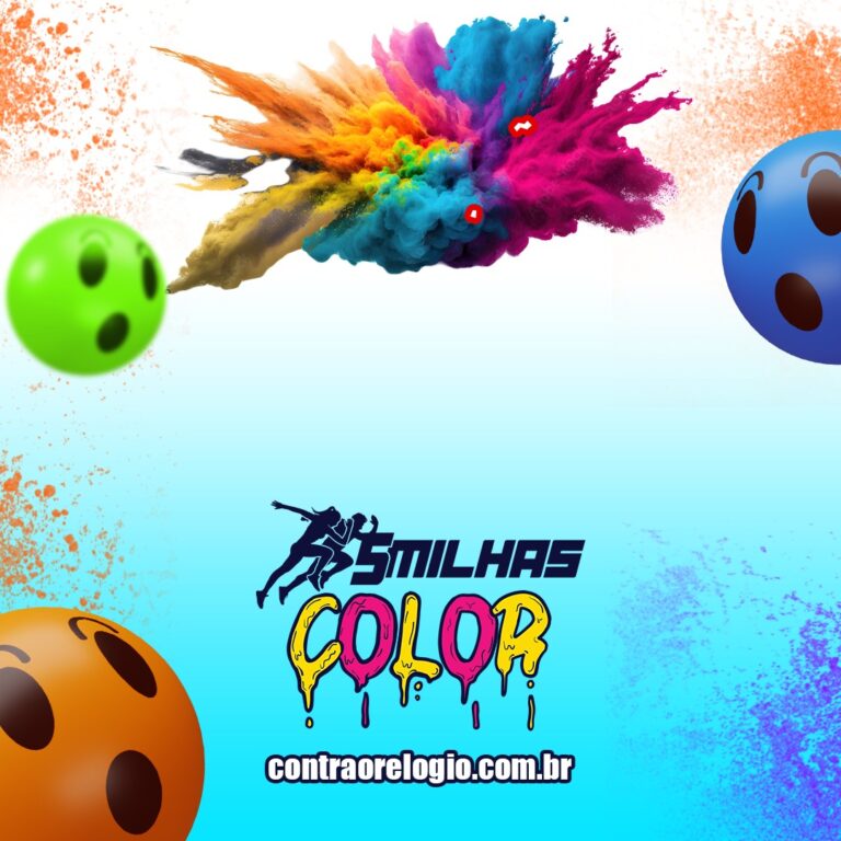 Kits para a Corrida 5 milhas Color serão entregues no sábado, prova acontece no próximo domingo