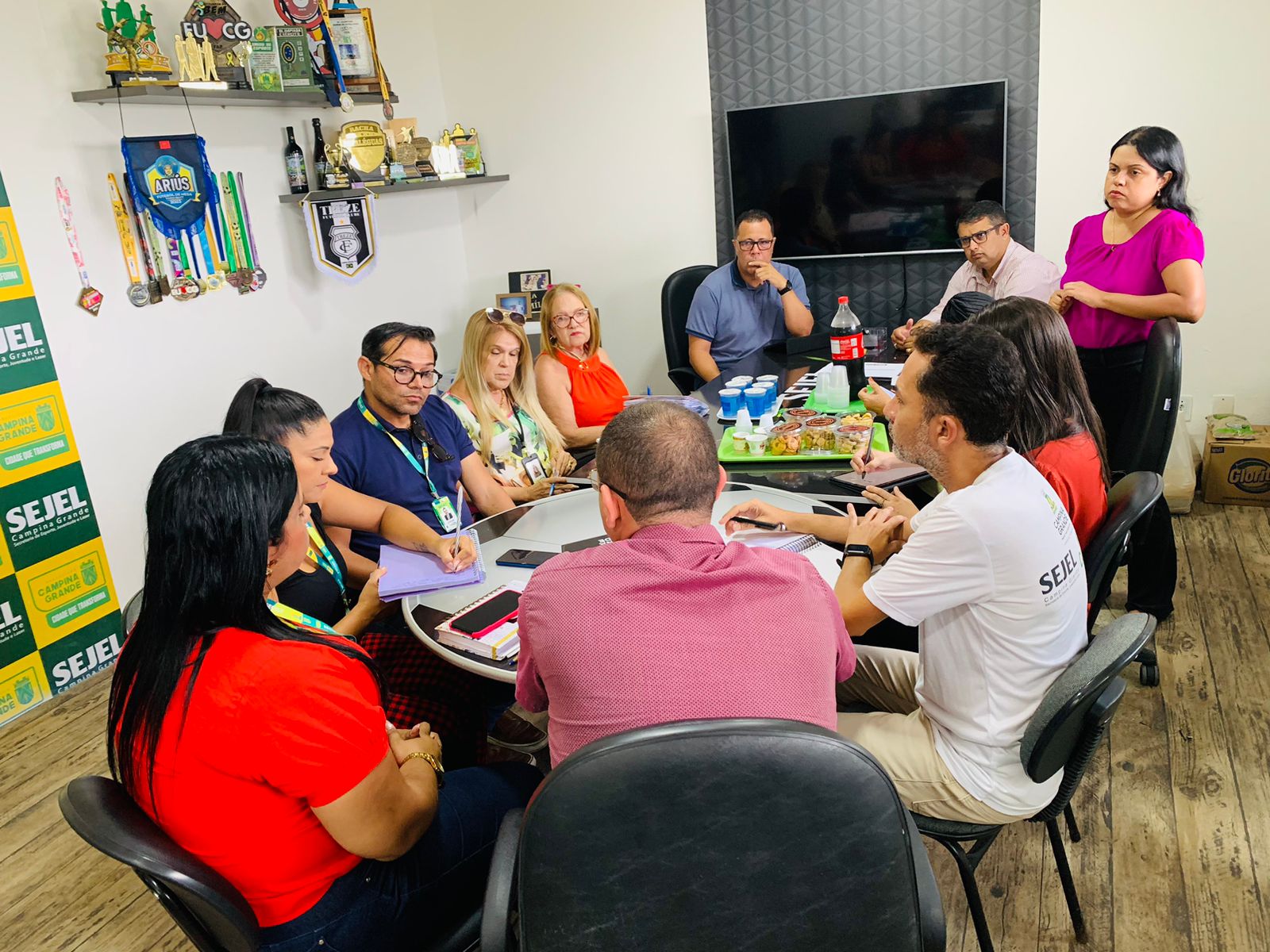 Reunião define dia e horário para o Quadrilhão e maior “Bolo de Milho do Mundo”, eventos realizados pela Sejel dentro do São João de Campina Grande