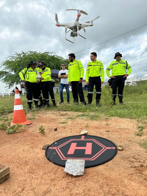 STTP promove curso de Operação de Drones para agentes de trânsito de Pombal, João Pessoa, Bayeux, Guarabira e Sapé