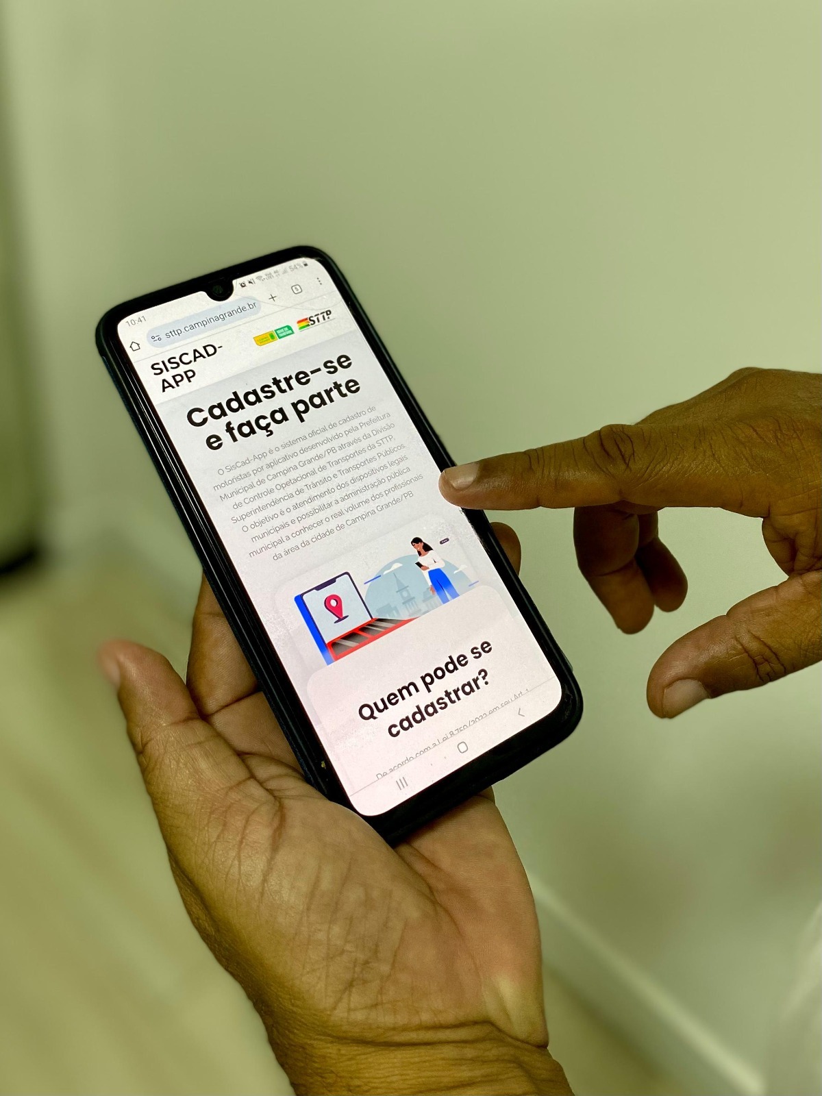 Prefeitura desenvolve sistema oficial de cadastro de motoristas por aplicativo e vai emitir credenciais Qr-Code