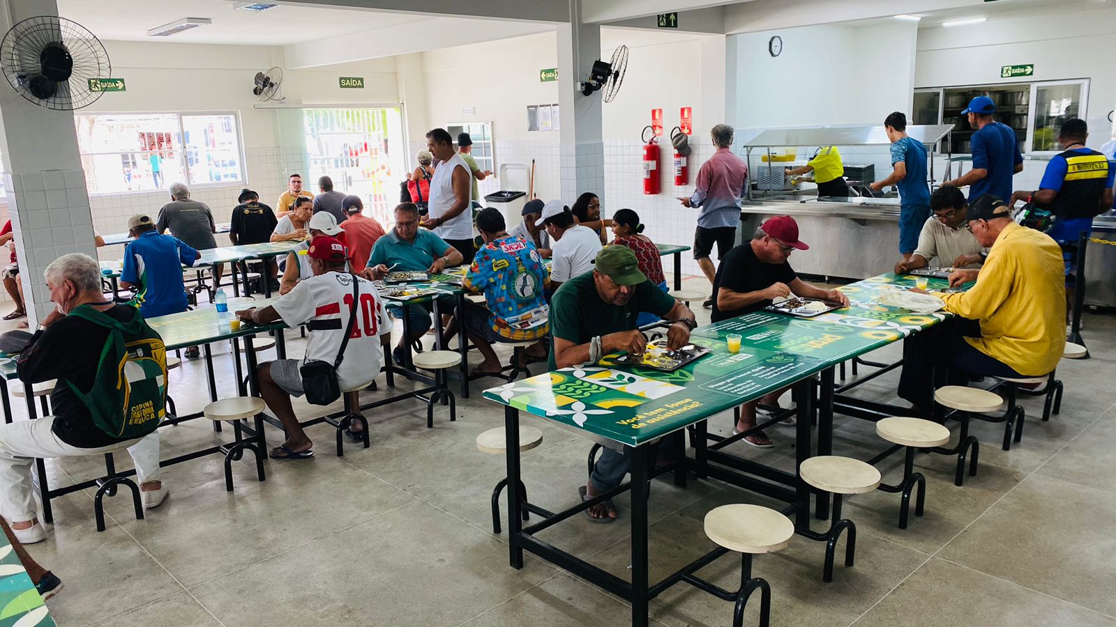 Em sete meses de funcionamento, Restaurante Prato do Povo serviu mais de 65 mil refeições