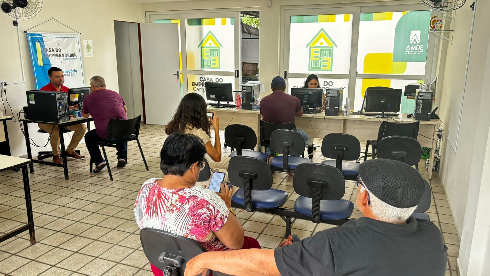 Empreendedores parabenizam serviços e atendimento disponibilizado pela Casa do Empreendedor de Campina Grande