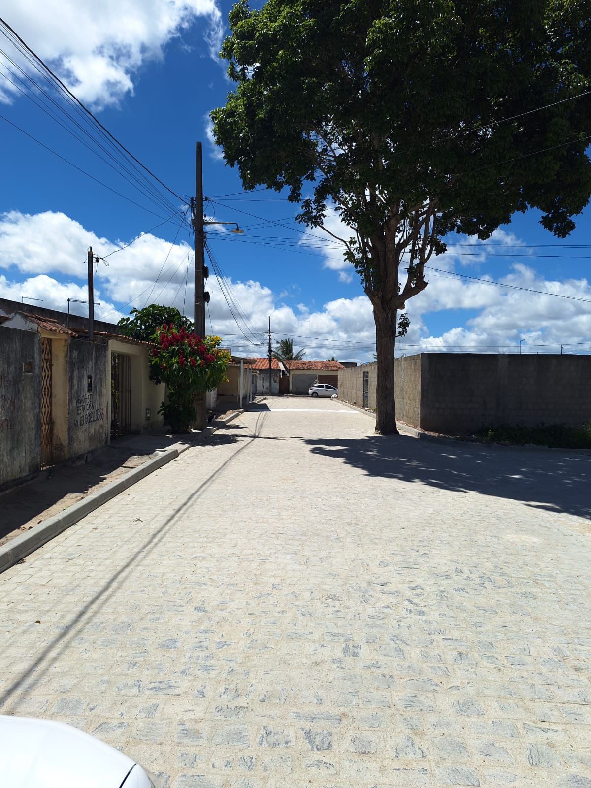 Obras de pavimentação no distrito de São José da Mata avançam e serão concluídas em breve