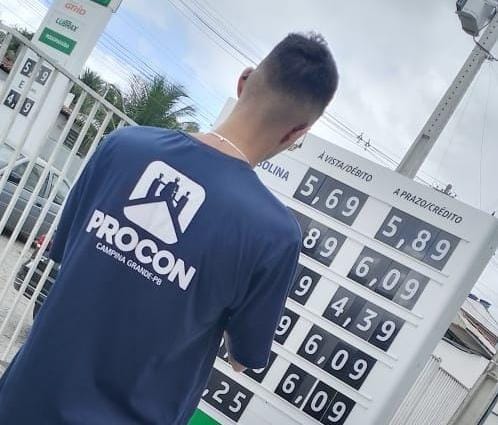 Consumidor campinense pode adquirir litro da gasolina comum ao preço R$ 5,45; gasolina aditivada a R$ 5,46 e etanol a R$ 3,89, aponta Procon Municipal